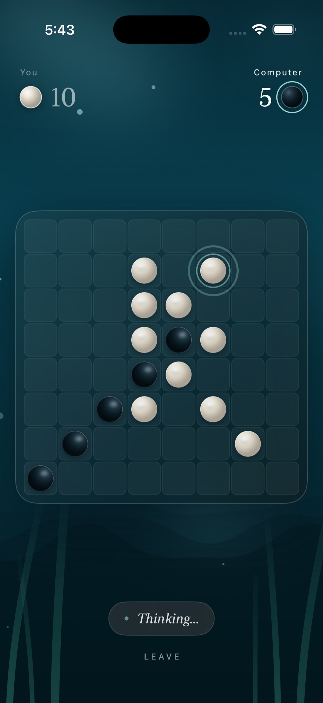 Zen Reversi gameplay — a calm game of Reversi